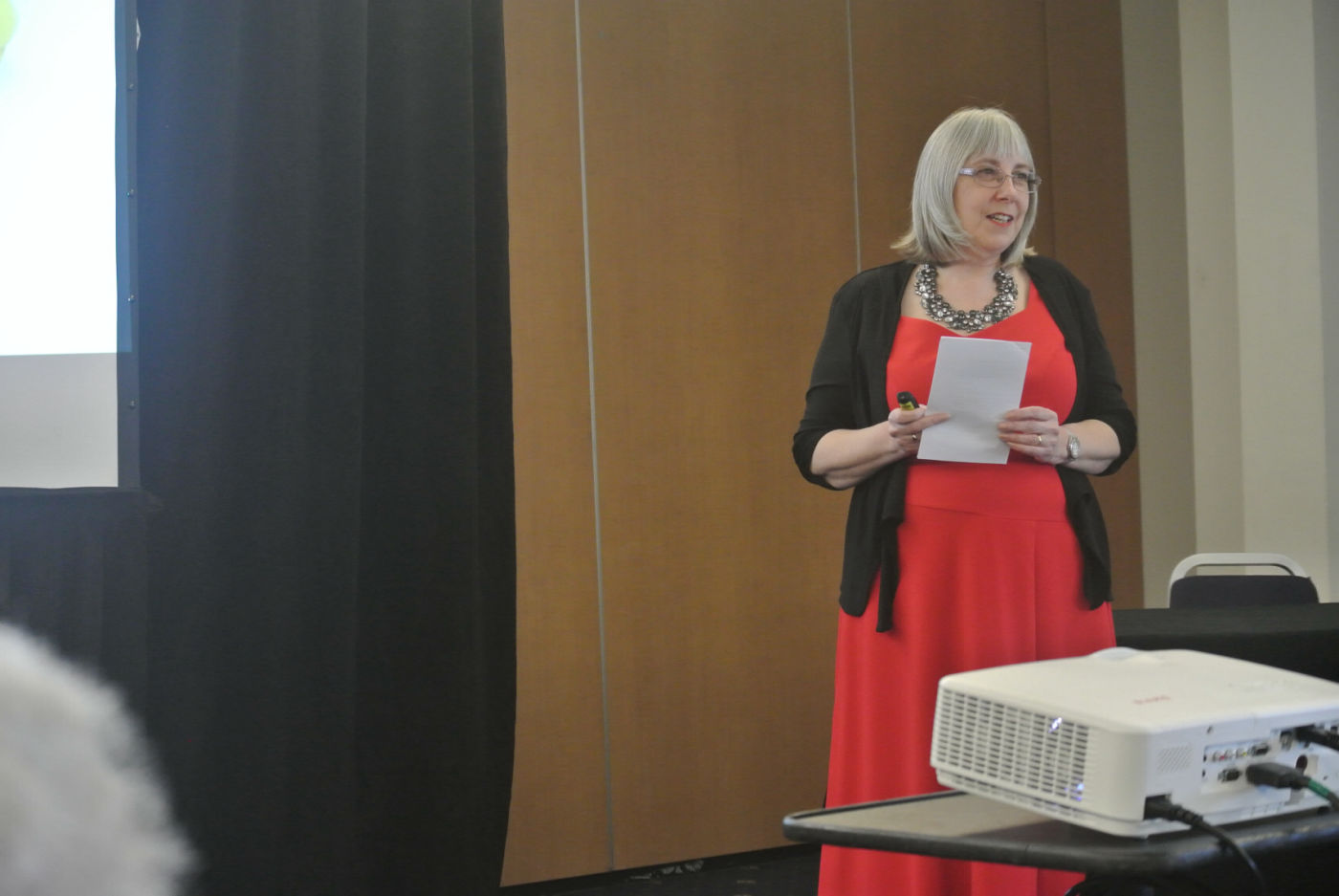 speaker at travel show