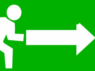 Escape sign
