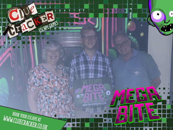 Team at Mega Bite escape room